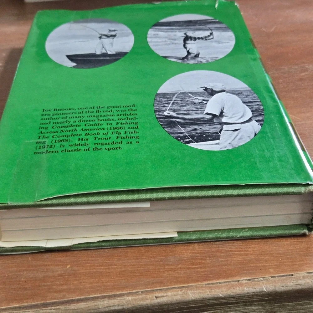 Joe Brooks Salt‎ Water Game Fishing  Vintage 1972 Angling HCDJ Book